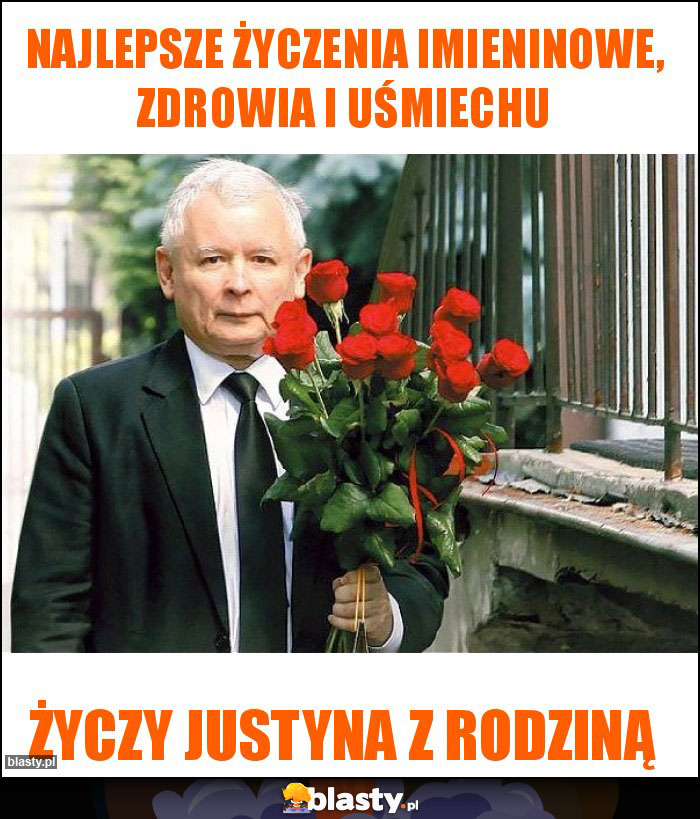 Najlepsze życzenia imieninowe, zdrowia i uśmiechu