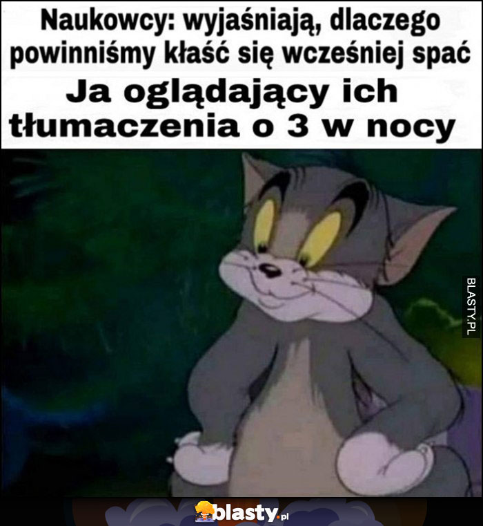 Naukowcy wyjaśniają dlaczego powinniśmy kłaść się wcześniej spać, ja odlągający ich tłumaczenia o 3 w nocy