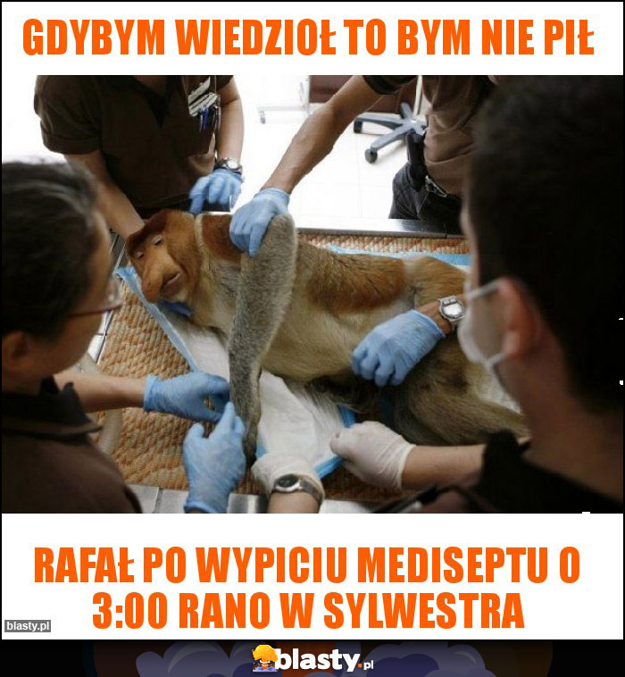 Gdybym wiedzioł to bym nie pił