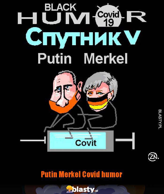 Putin Merkel Covid humor