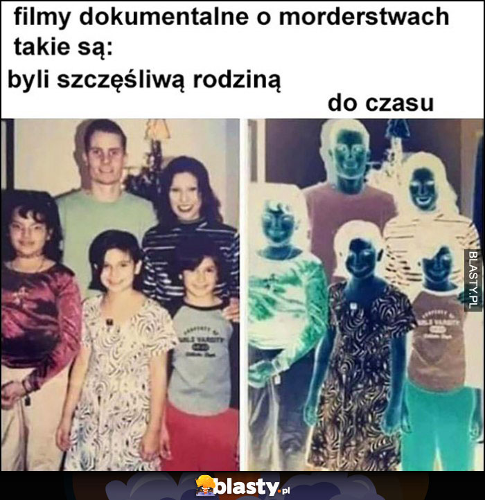 Filmy dokumentalne o morderstwach takie są: byli szczęśliwą rodziną, do czasu