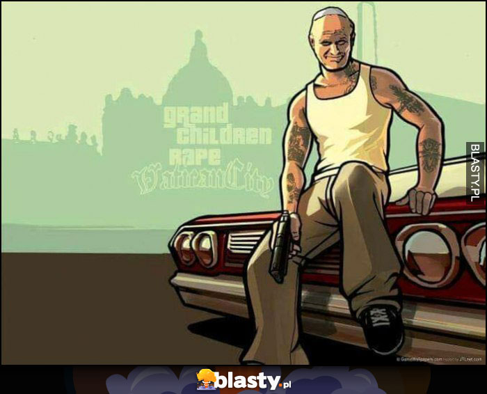 Grand Theft Auto papież Jan Paweł II przeróbka