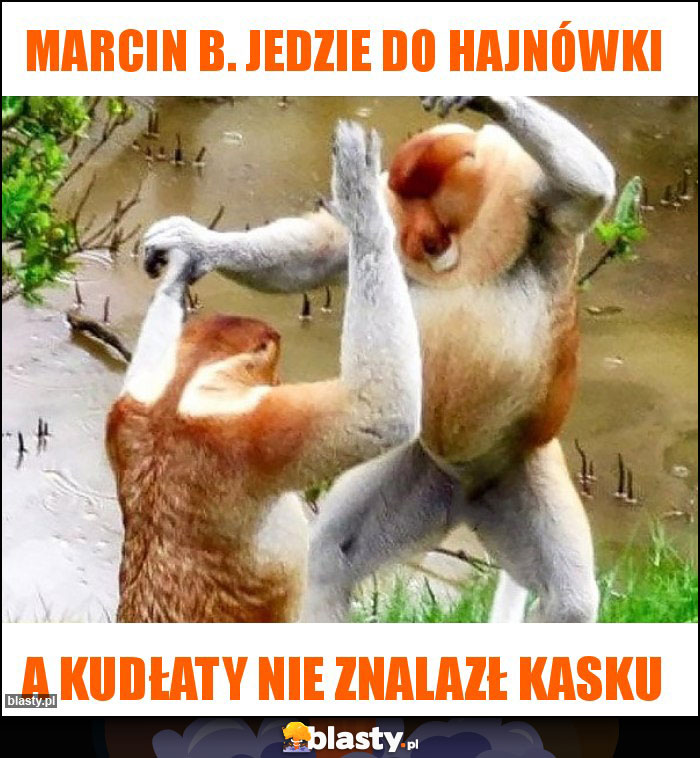 Marcin B. jedzie do Hajnówki