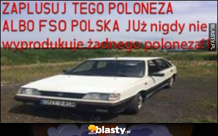 Zaplusuj tego Poloneza albo FSO Polska już nigdy nie wyprodukuje żadnego Poloneza