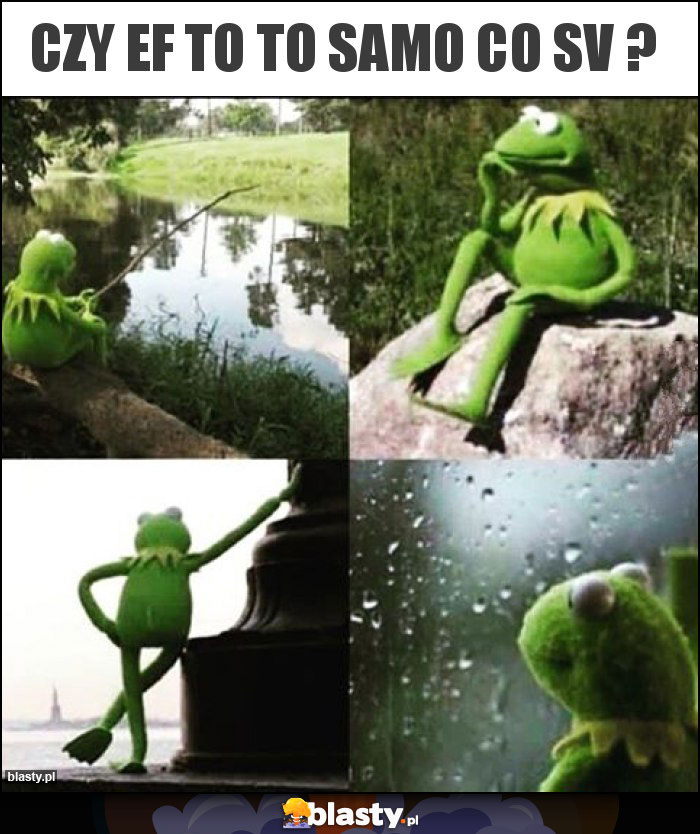 Czy EF to to samo co SV ?