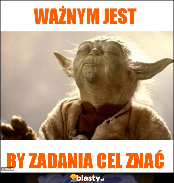 Ważnym jest
