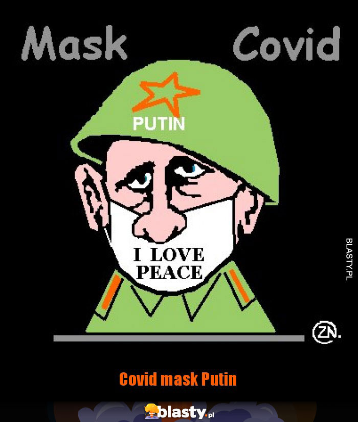 Covid mask Putin