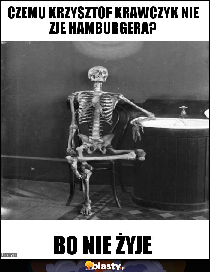 Czemu Krzysztof Krawczyk nie zje hamburgera?