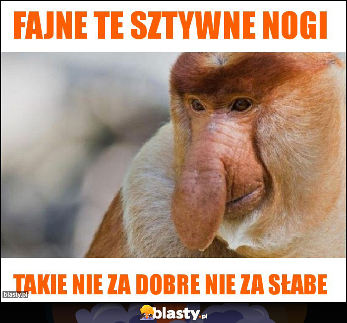 Fajne te sztywne nogi