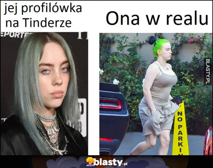 Jej profilówka na tinderze vs ona w realu porównanie wyglądu