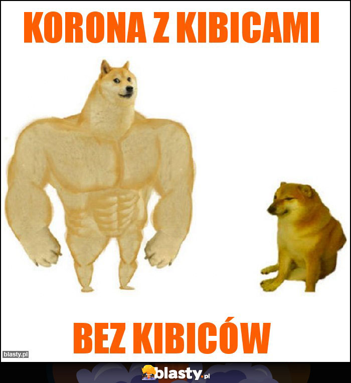 Korona z kibicami