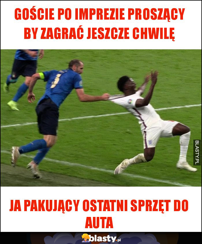 goście po imprezie proszący by zagrać jeszcze chwilę