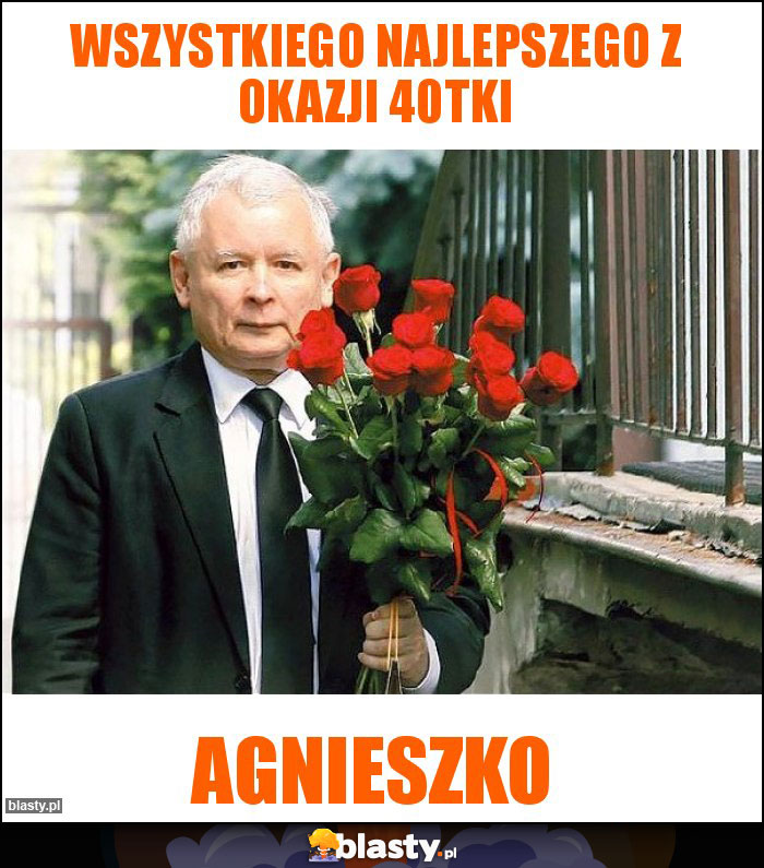 Wszystkiego najlepszego z okazji 40tki