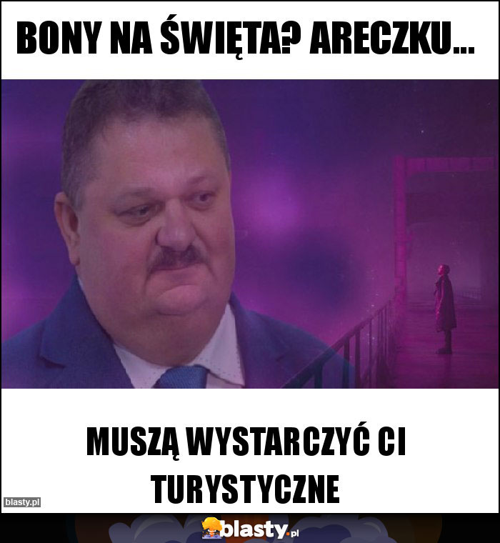 Bony na święta? Areczku...