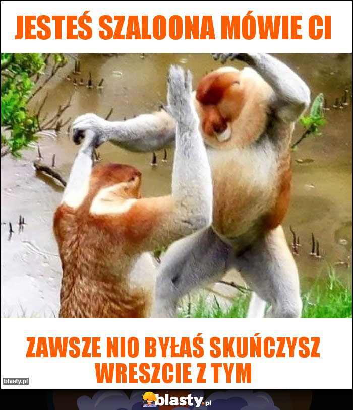 Jesteś szaloona mówie ci