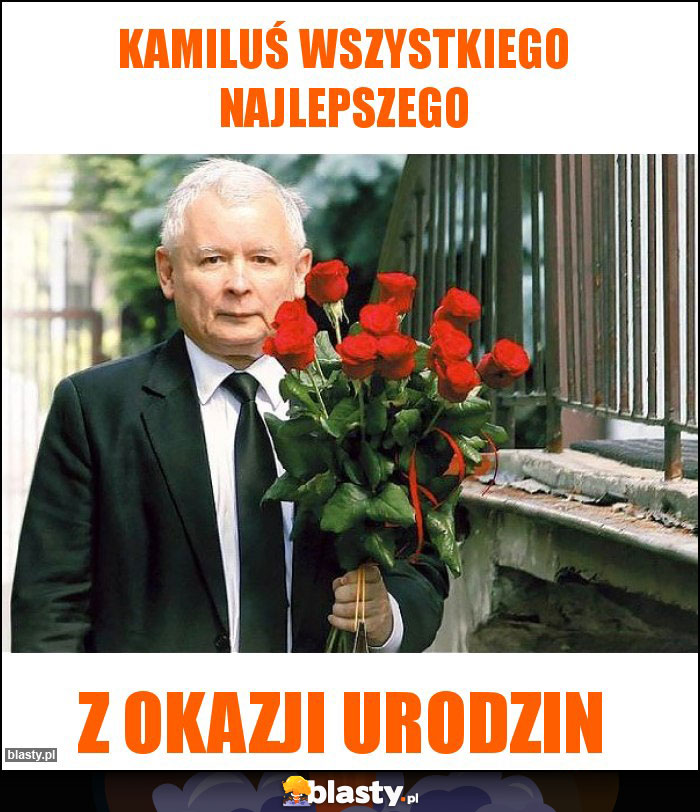 Kamiluś wszystkiego najlepszego