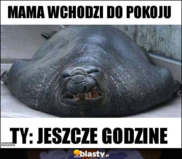 Mama wchodzi do pokoju