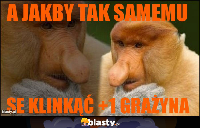 A jakby tak samemu