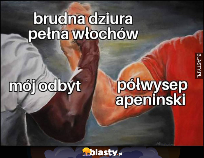 Brudna dziura pełna włochów: mój odbyt i półwysep apeniński sztama piątka