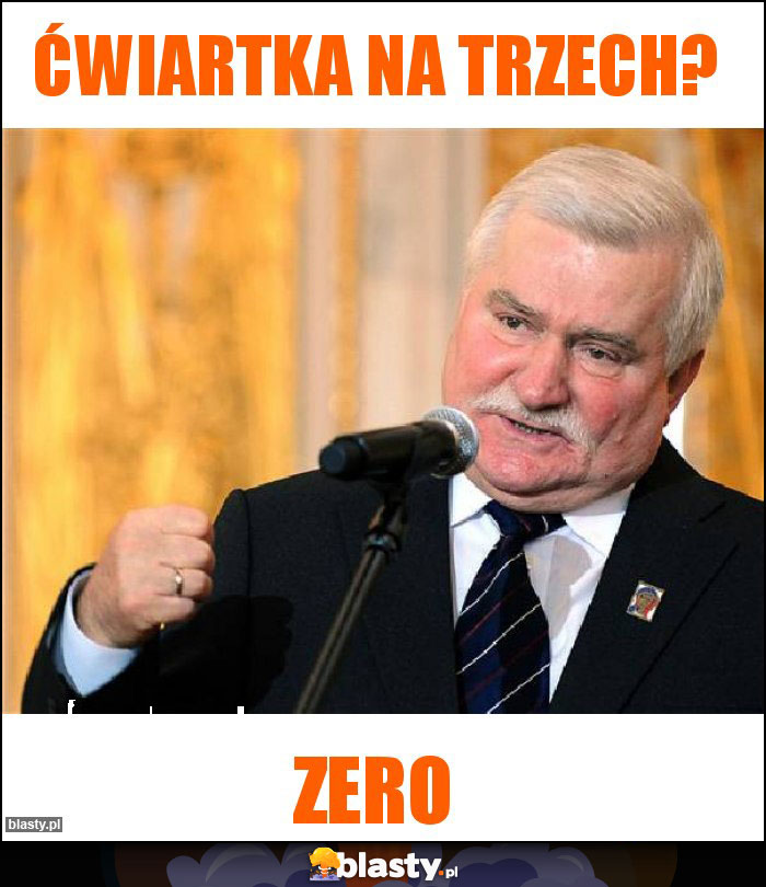 Ćwiartka na trzech?
