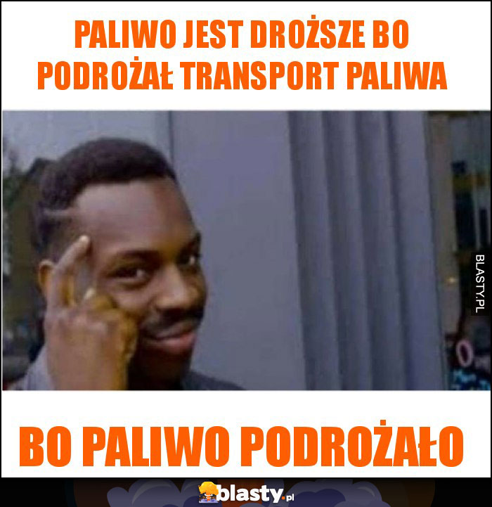 paliwo jest droższe bo podrożał transport paliwa