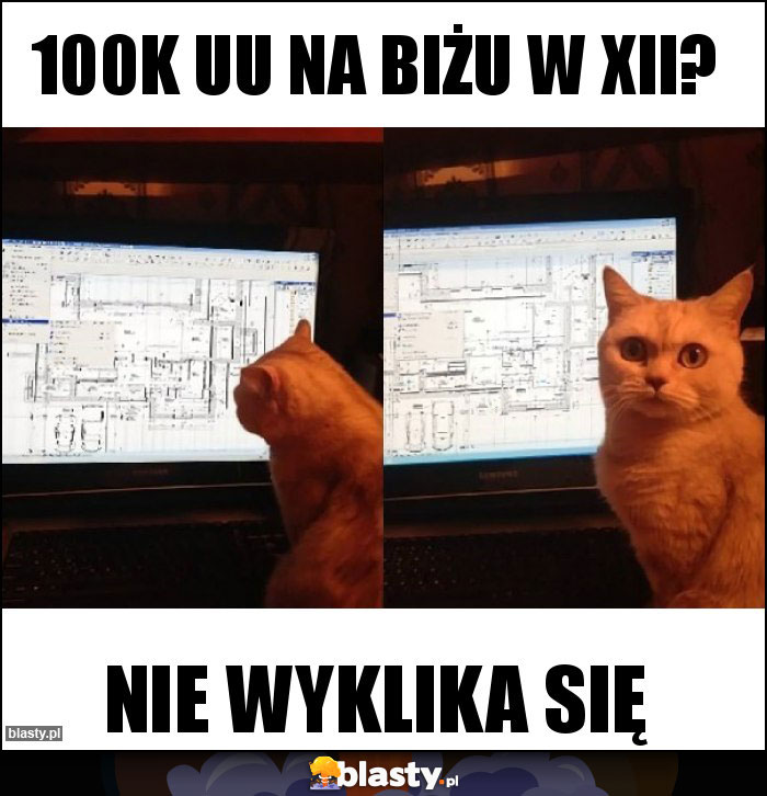 100k UU na biżu w XII?