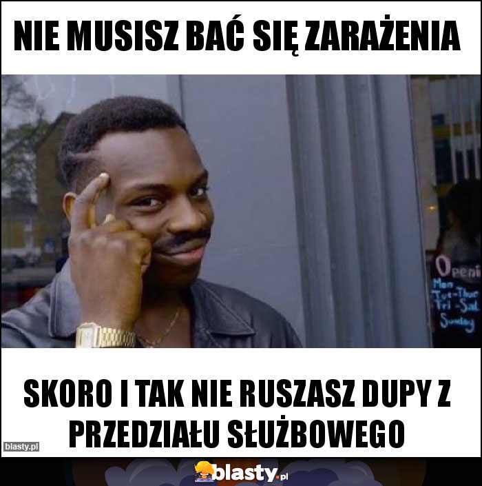 Nie musisz bać się zarażenia