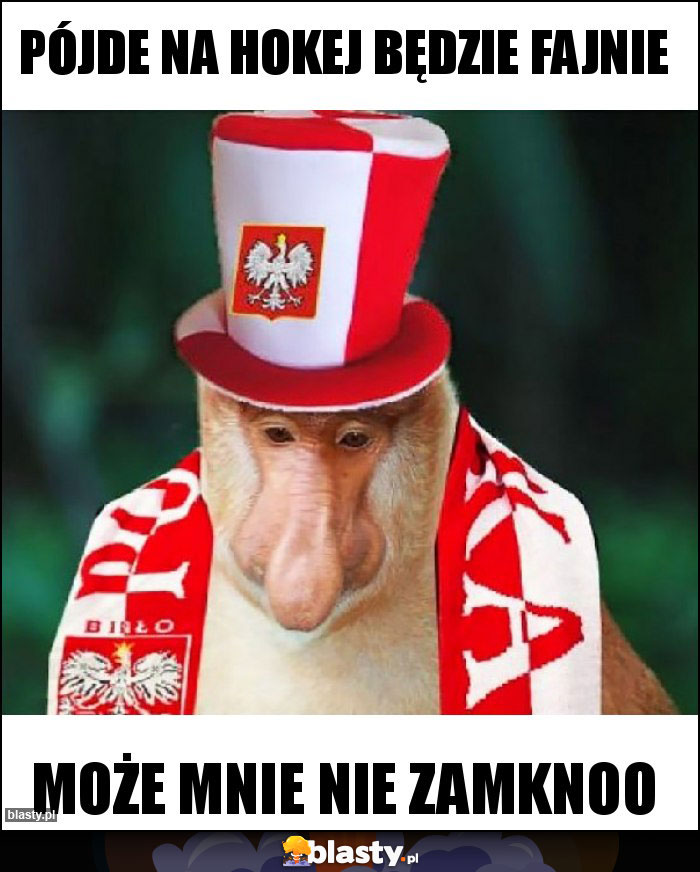 Pójde na hokej będzie fajnie