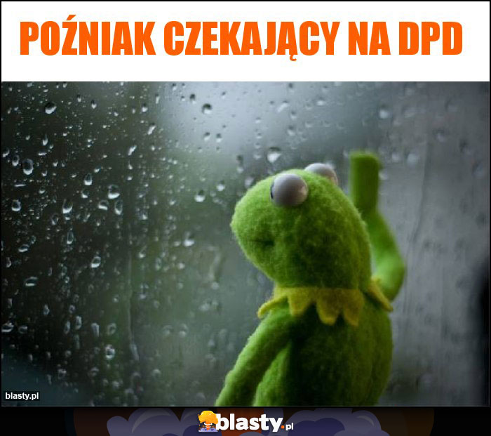 Poźniak czekający na DPD