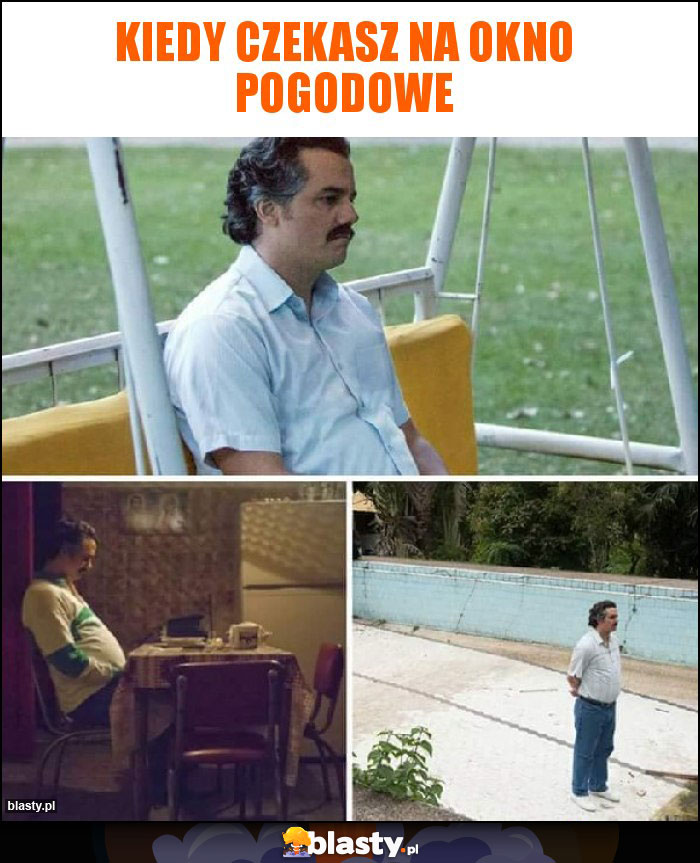 Kiedy czekasz na okno pogodowe