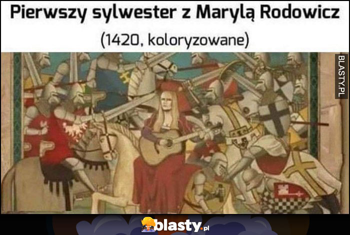 Pierwszy sylwester z Marylą Rodowicz, 1420 koloryzowane