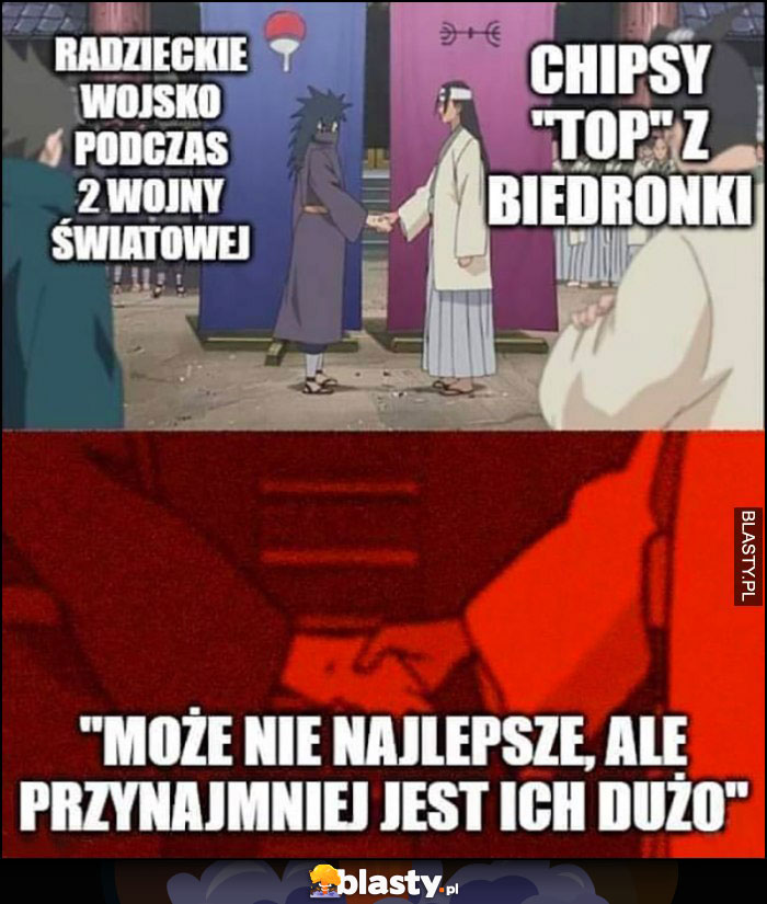 Radzieckie wojsko podczas 2 wojny światowej, top chipsy z biedronki - może nie najlepsze ale przynajmniej jest ich dużo