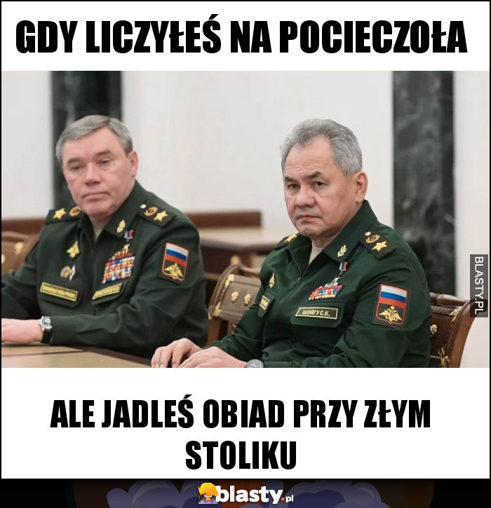 Gdy liczyłeś na pocieczoła