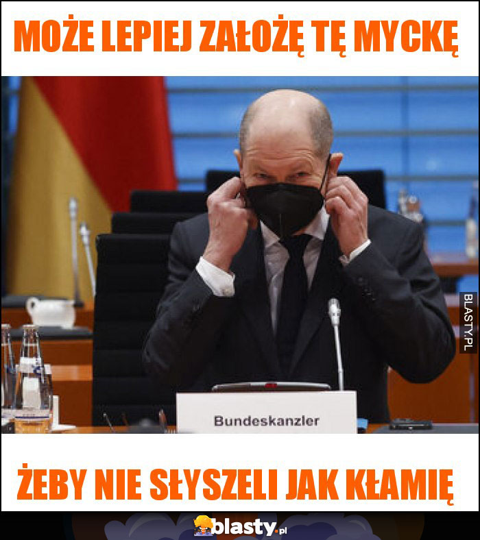 może lepiej założę tę myckę