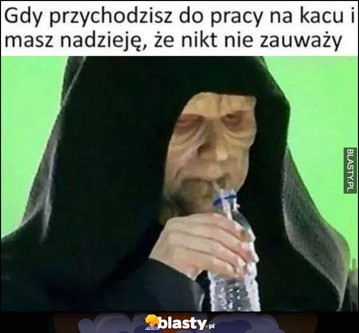 Gdy przychodzisz do pracy na kacu i masz nadzieję, że nikt nie zauważy