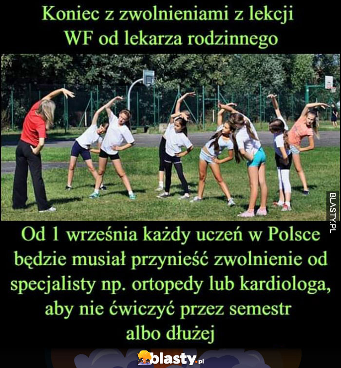 Koniec ze zwolnieniami z lekcji od lekarza rodzinnego POZ, od września trzeba będzie mieć zwolnienie od specjalisty