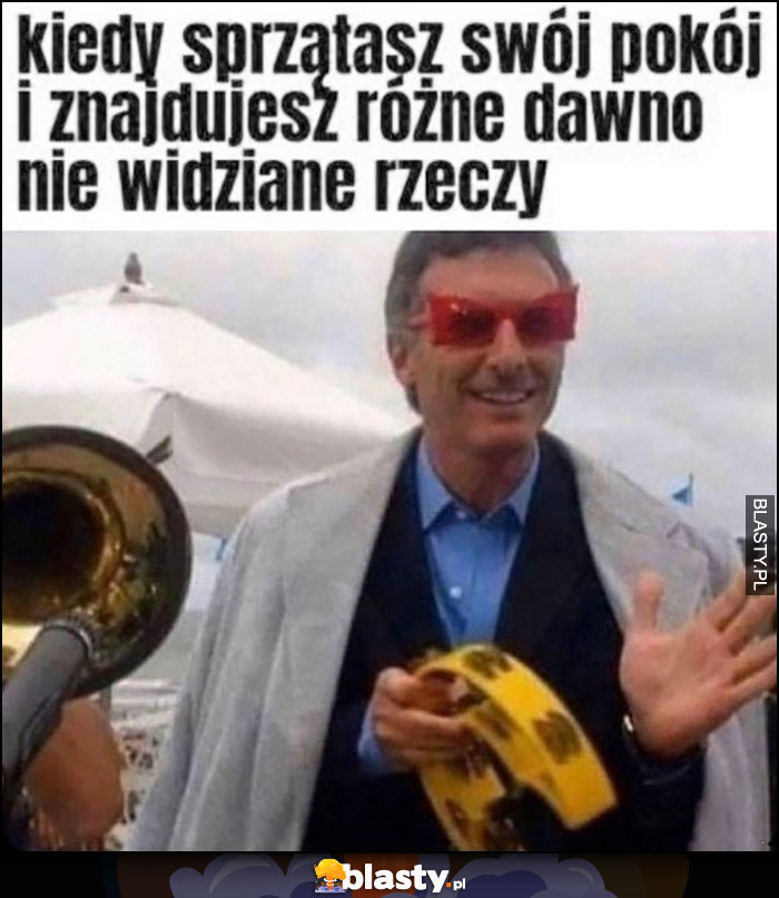 Kiedy sprzątasz swój pokój i znajdujesz różne dawno nie widziane rzeczy