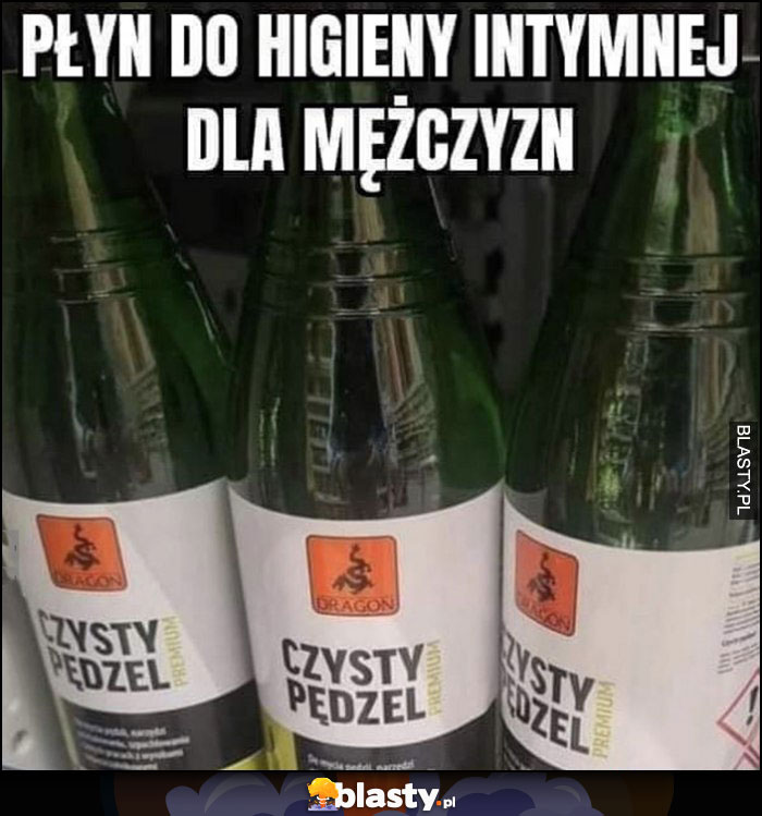 Płyn do higieny intymnej dla mężczyzn czysty pędzel