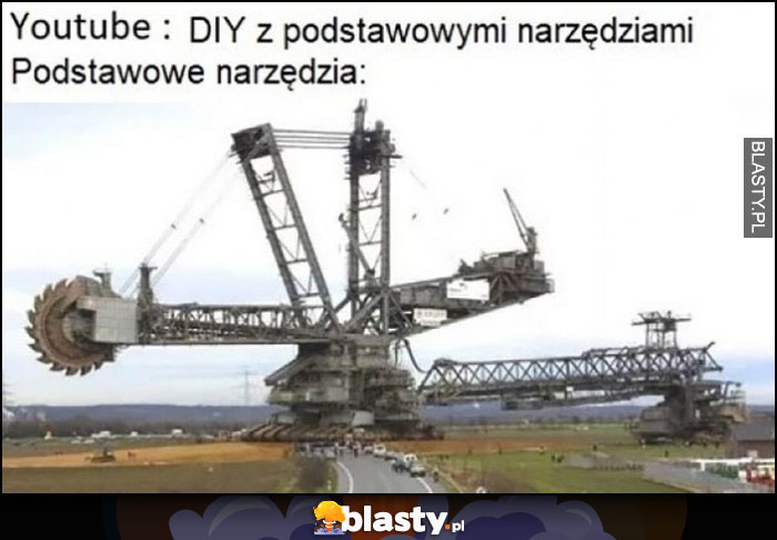 YouTube: DIY z podstawowymi narzędziami, jak wyglądają te narzędzia