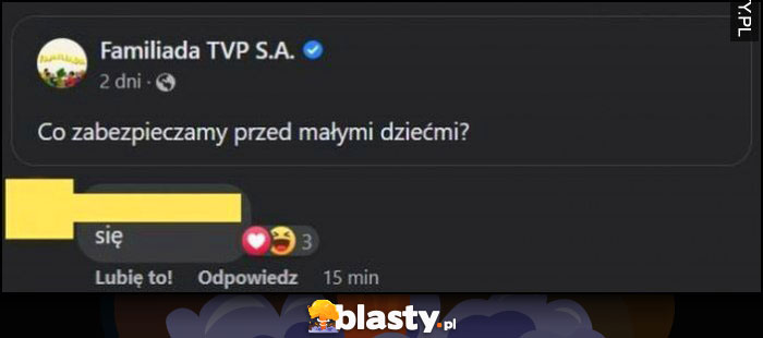 Familiada: co zabezpieczamy przed małymi dziećmi? Się