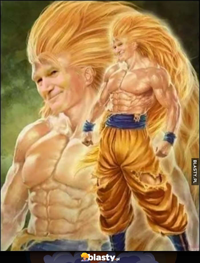 Son Goku papież Jan Paweł 2 przeróbka