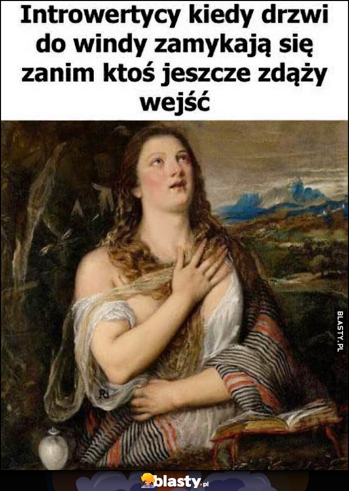 Introwertycy kiedy drzwi do windy zamykają się zanim ktoś jeszcze zdąży wejść ulga