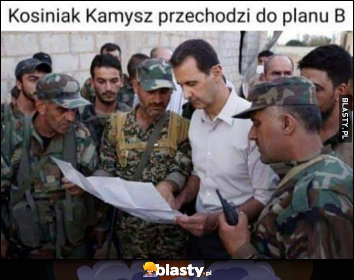 Kosiniak-Kamysz przechodzi do planu Bashar al-Assad