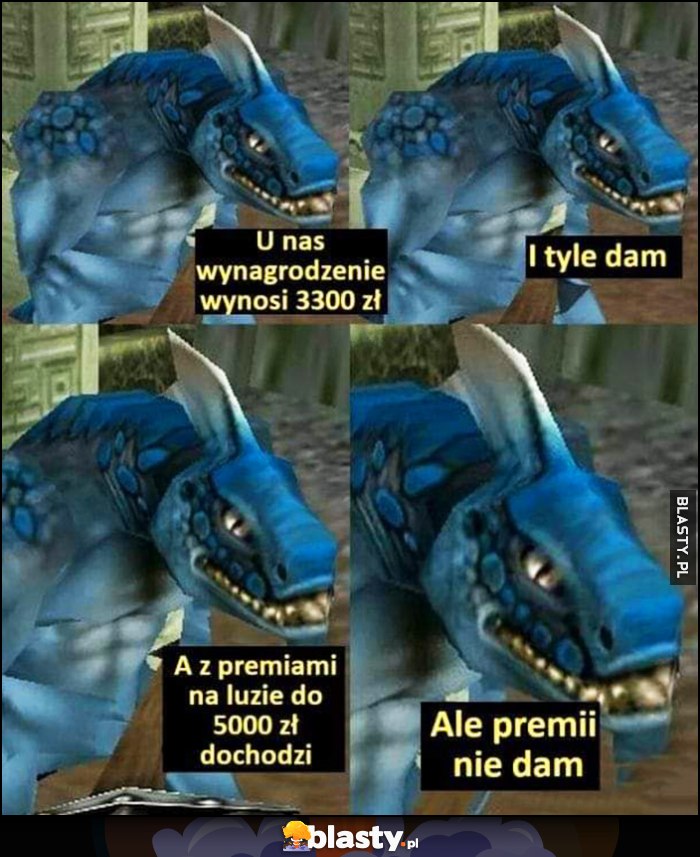 U nas wynagrodzenie wynosi 3300 zł i tyle dam a z premiami na luzie 5000 zł, ale premii nie dam