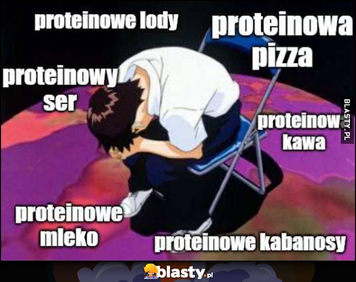 Wszystko proteinowe: lody, pizza, ser, kawa, mleko, kabanosy