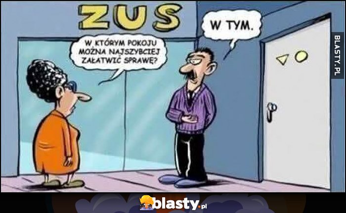 ZUS w którym pokoju można najszybciej załatwić sprawę? W tym toaleta
