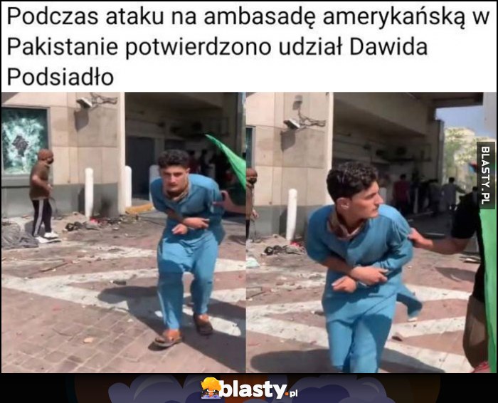 Podczas ataku na ambasadę amerykańską w Pakistanie potwierdzono udział Dawida Podsiadło