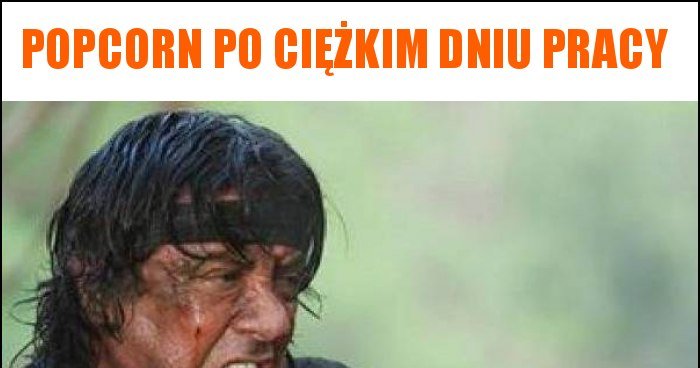 Popcorn po ciężkim dniu pracy memy, gify i śmieszne obrazki facebook ...