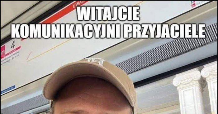 Trzaskowski: witajcie komunikacyjni przyjaciele, to tylko tak wydaje się, iż przystanek odjeżdża, tak naprawdę to tramwaj jedzie