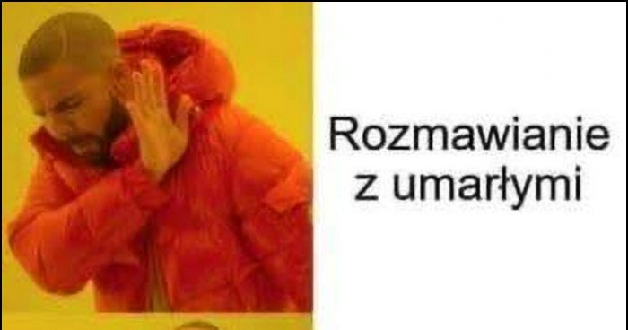 Rozmawianie z umarłymi, Drake woli zwłoki-talkie